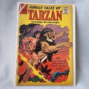 Jungle Tales of Tarzan Dell Comics July 1965 Edgar Burroughs Vintage Collectible